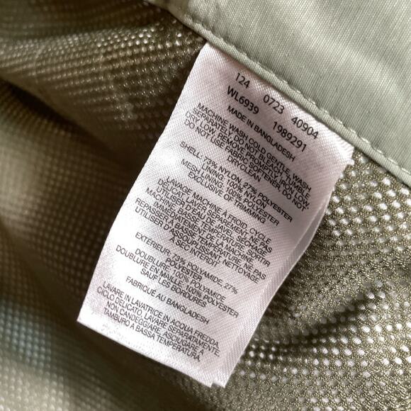 Columbia Women's Lillian Ridge Shell Waterproof Rain Jacket Sage Small - Picture 10 of 11